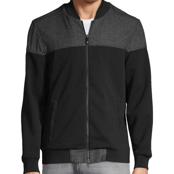 Vince Camuto Other - Vince Camuto Mesh-Textured Bomber Jacket